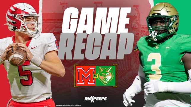 The first MaxPreps Top 25 matchup of the 2024 high school football season took place on Friday night as No. 6 Milton (GA) held on for a 13-10 win over No. 21 Buford (GA) after a two hour weather delay.