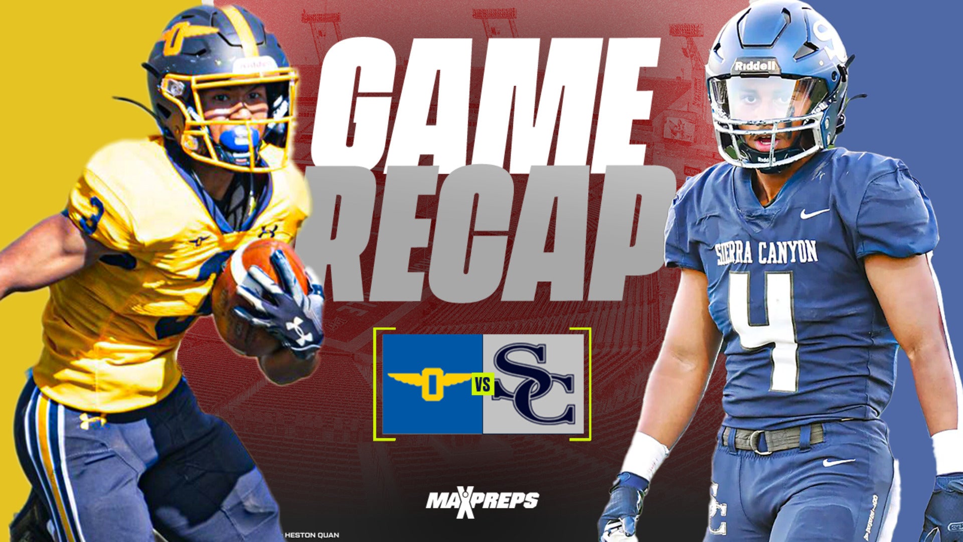 No.17 Sierra Canyon football team take home the win over Punahou 30-7