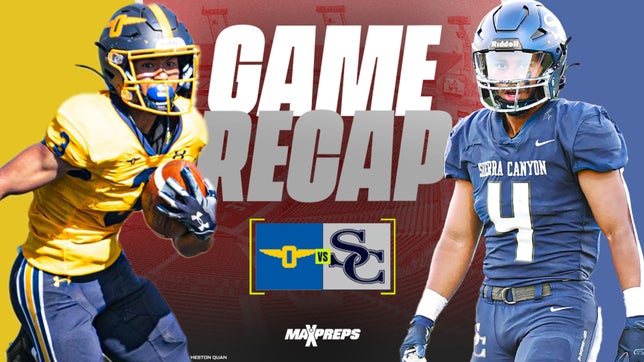 On Friday Aug. 16th Sierra Canyon (Chatsworth, CA) won their season opener vs. Punahou High School (Honolulu, HI) 30-7.
