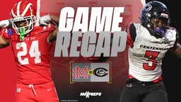 HIGHLIGHTS: No. 1 Mater Dei beats No. 8 Centennial 42-25