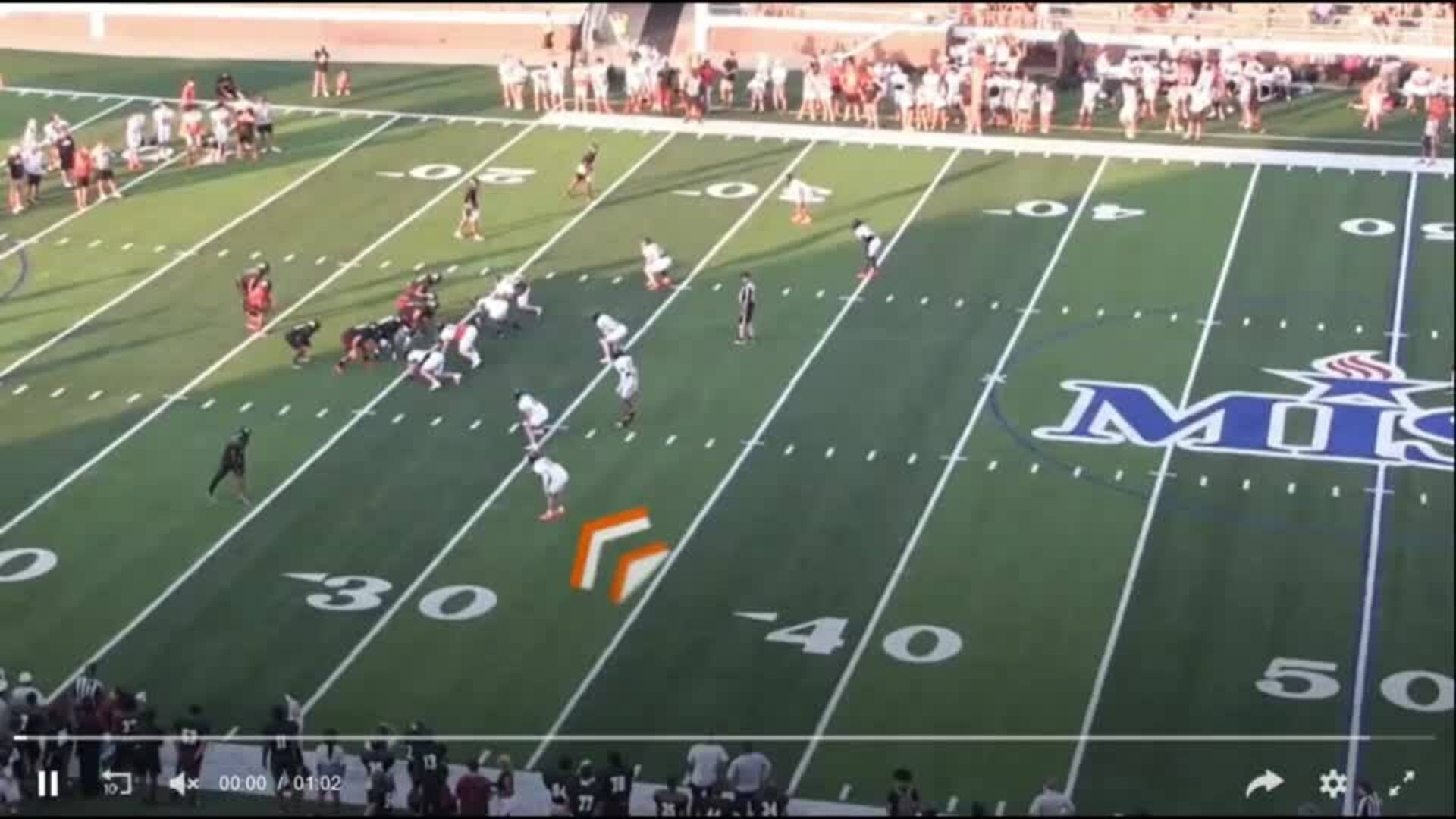Aledo vs Mansfiled Timberview Scrimmage