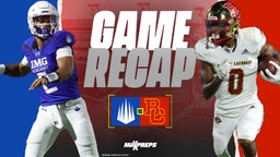 HIGHLIGHTS: #10 IMG Academy DUELS #17 Bergen Catholic in the Battle at the Beach