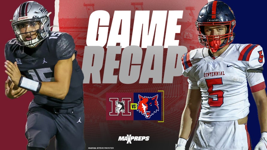 Highlights of Hamilton's (Chandler, AZ) 17-10 win over Centennial (Peoria, AZ).