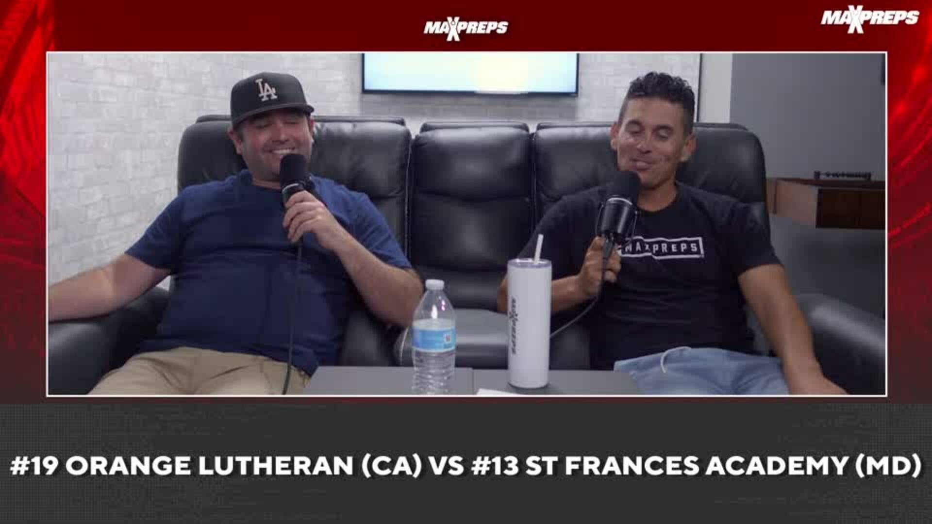 MaxPreps Podcast Ep 2: Orange Lutheran vs St Frances Academy Preview