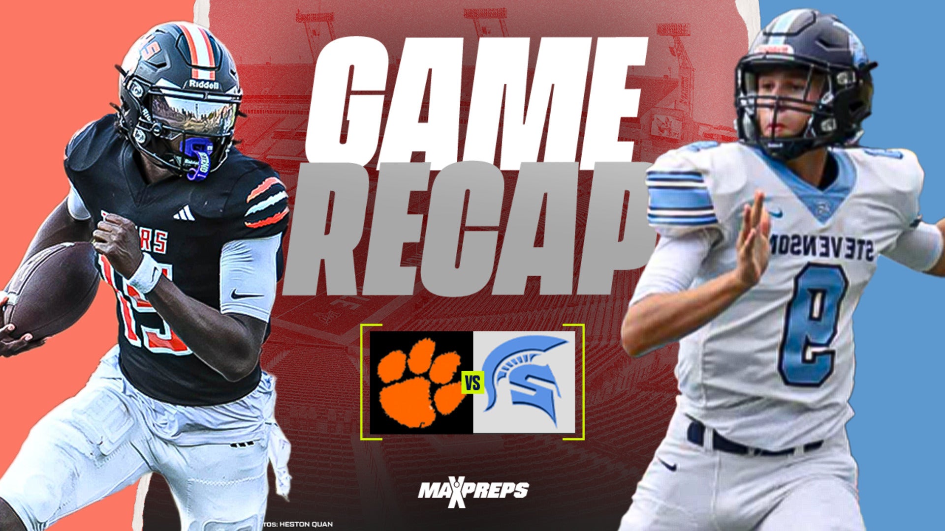 HIGHLIGHTS: No.1 ranked QB BRYCE UNDERWOOD & Belleville HS defeat Stevenson HS 44-6.