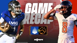HIGHLIGHTS: IMG Academy vs Cocoa in Florida HS Football CLASH