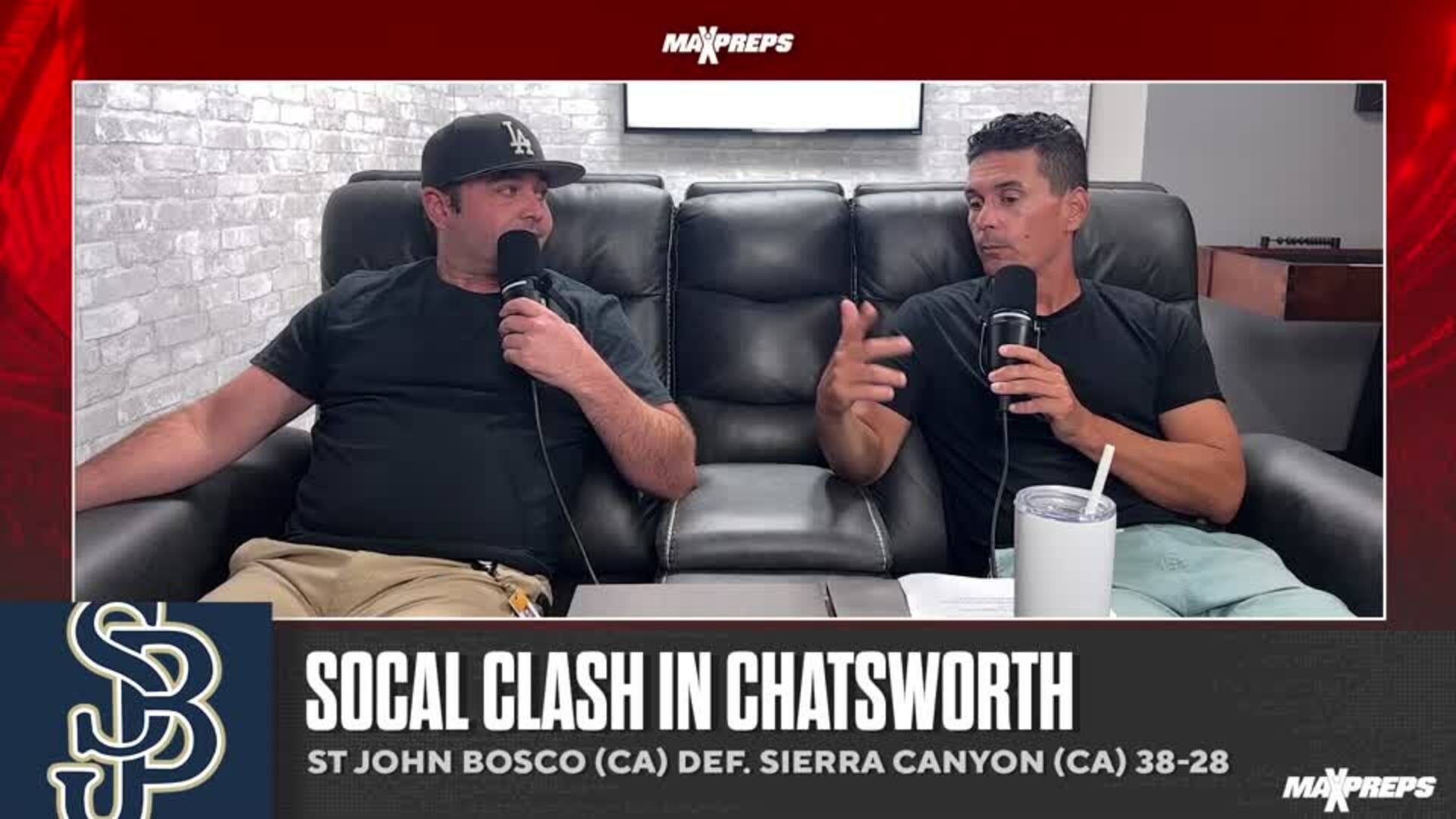 MaxPreps Podcast Ep 3: St John Bosco Defeats Sierra Canyon 38-28