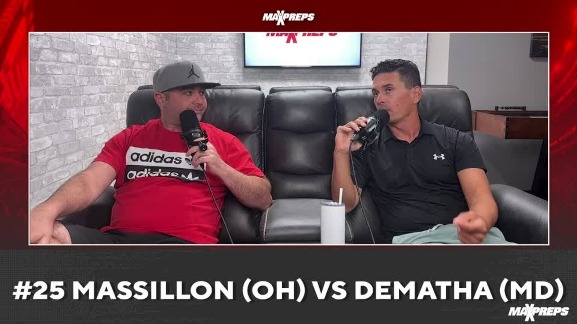 MaxPreps Podcast Ep 5: Massillon vs DeMatha Preview
