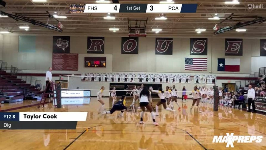 Highlights of Prestonwood Christian's girls varsity volleyball team.