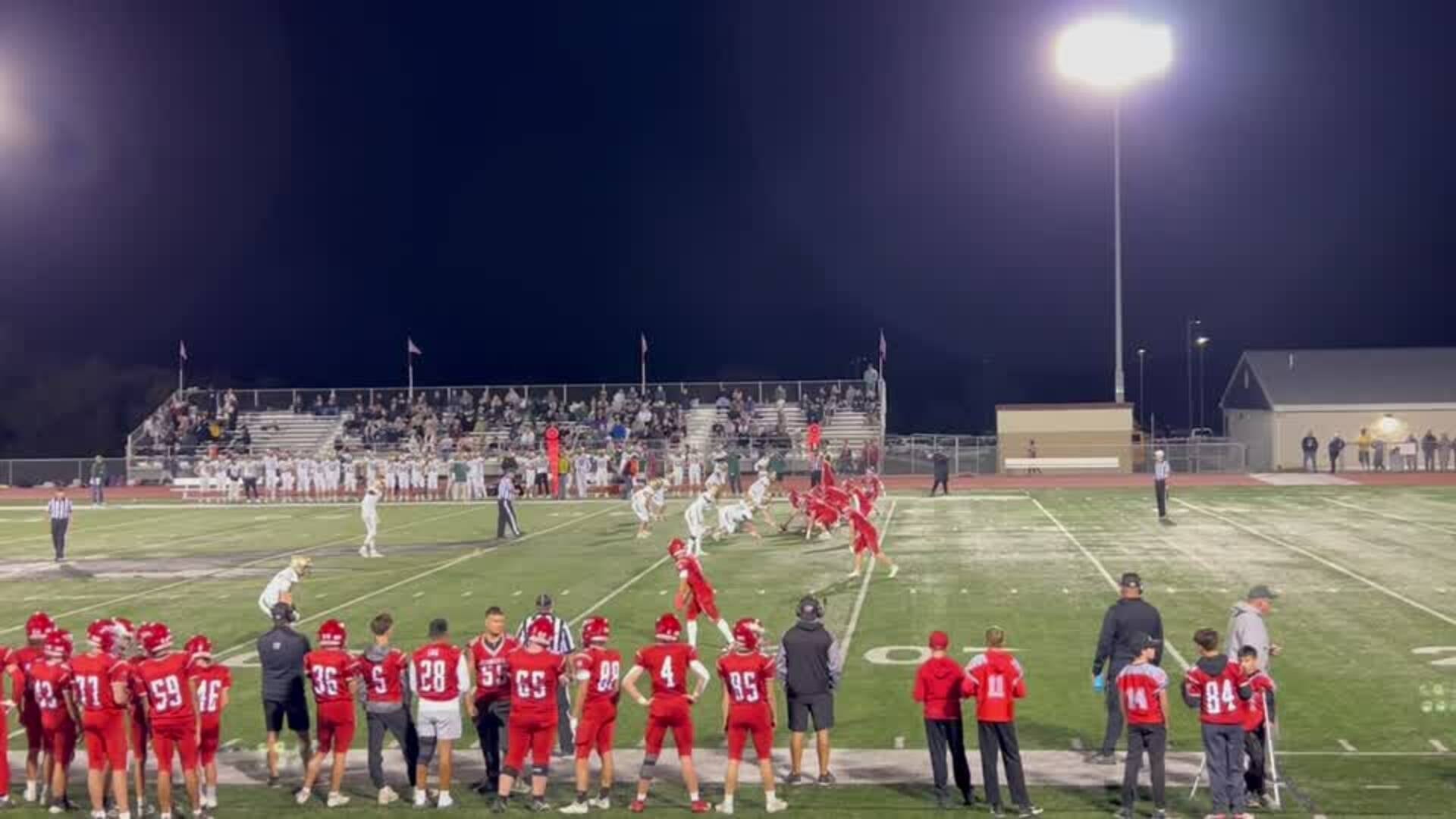 Truck play to Dylan Hubbard