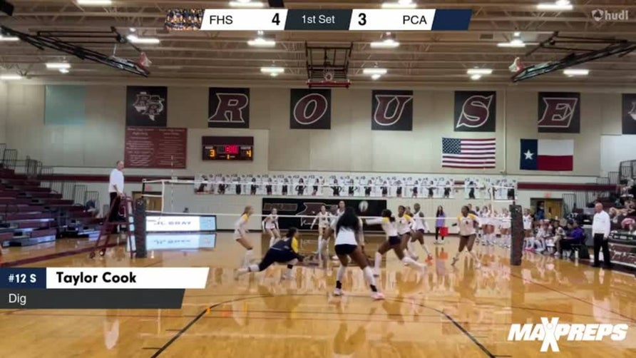 Highlights of Prestonwood Christian's girls varsity volleyball team.