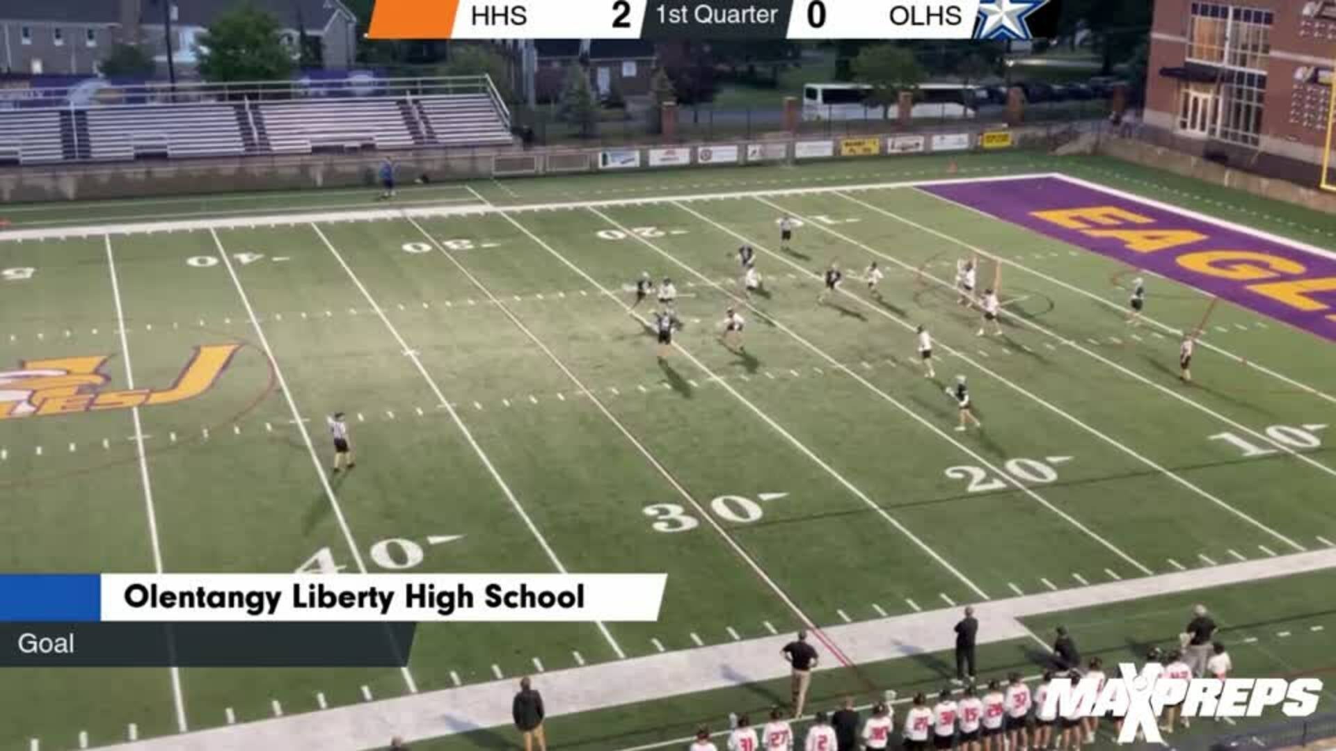 Olentangy Liberty boys varsity lacrosse highlights