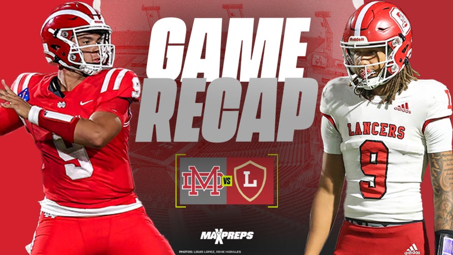 Highlights of Mater Dei's (Santa Ana, CA) 38-14 win over Orange Lutheran (Orange, CA).