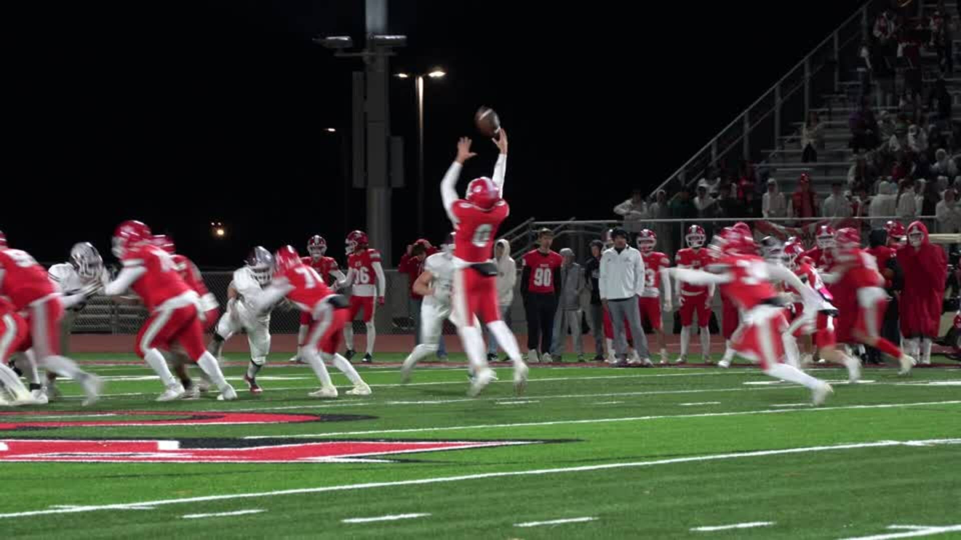 Bad Snap - Ethan Hoffmeister for a HUGE Tackle