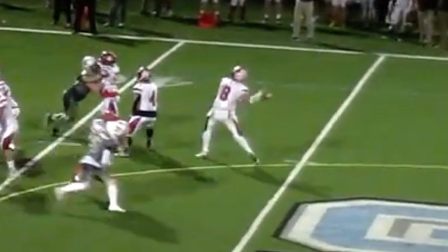 Sophomore season highlights of Champlain Valley Union's (Hinesburg, VT) quarterback/outside linebacker Orion Yates.