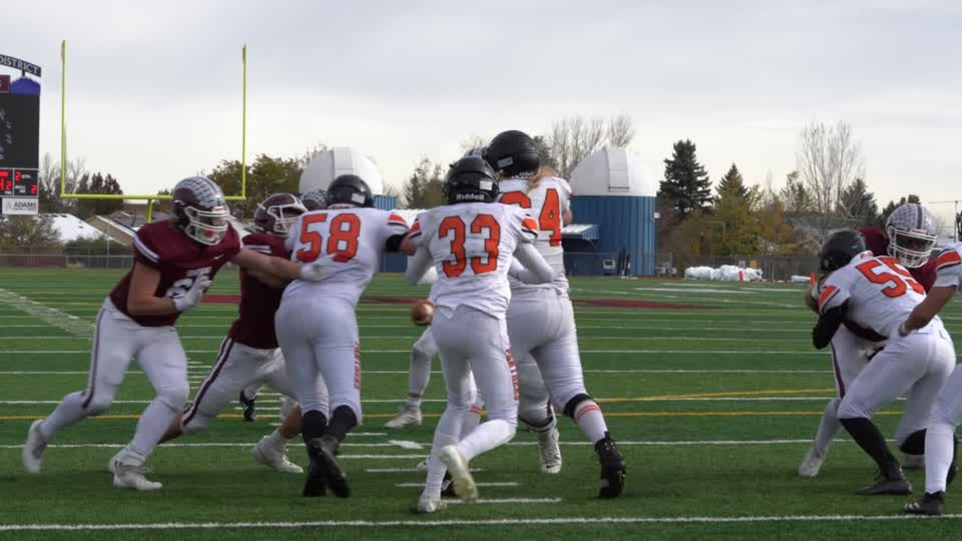 Ethan Hoffmeister for the TD vs Montezuma Cortez