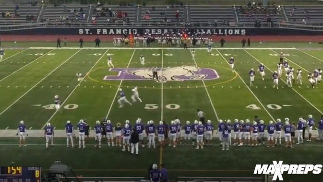 Highlights of 2027 St. Francis DeSales's quarterback R.J. Day.