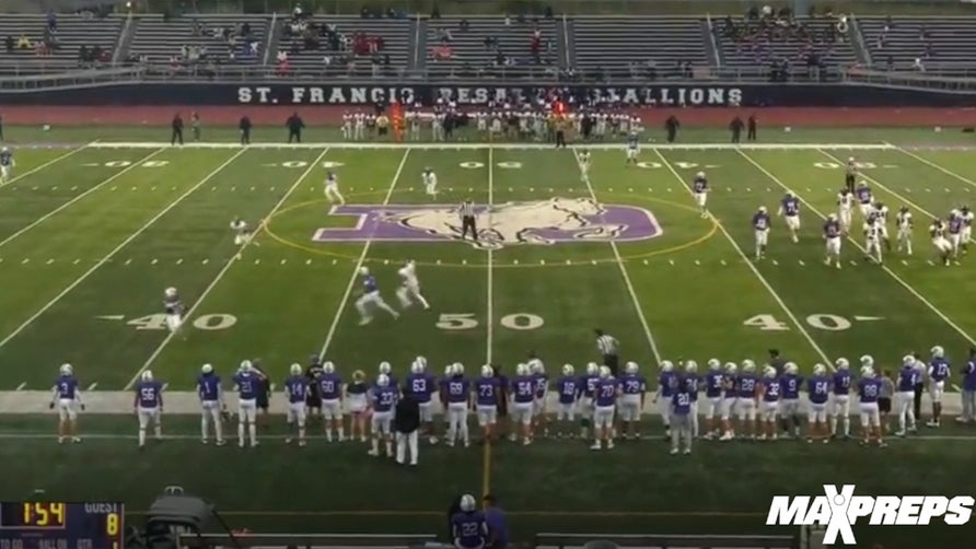 Highlights of 2027 St. Francis DeSales's quarterback R.J. Day.
