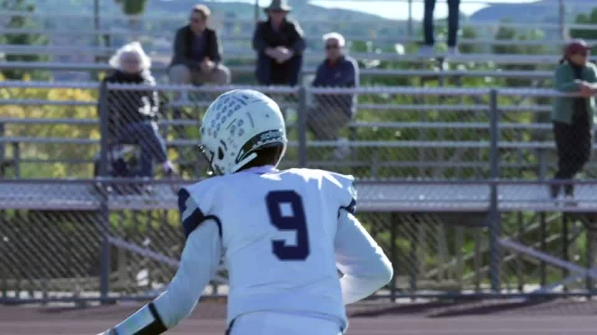 Flintridge Prep 42 at Santa Clarita Christian 24. COF-SS 8-man Semi Final 2024.