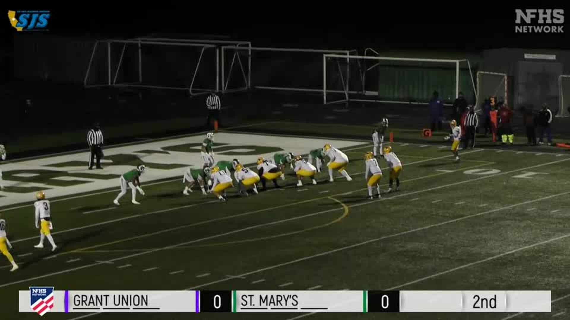 Grant beats St. Mary's 28-21