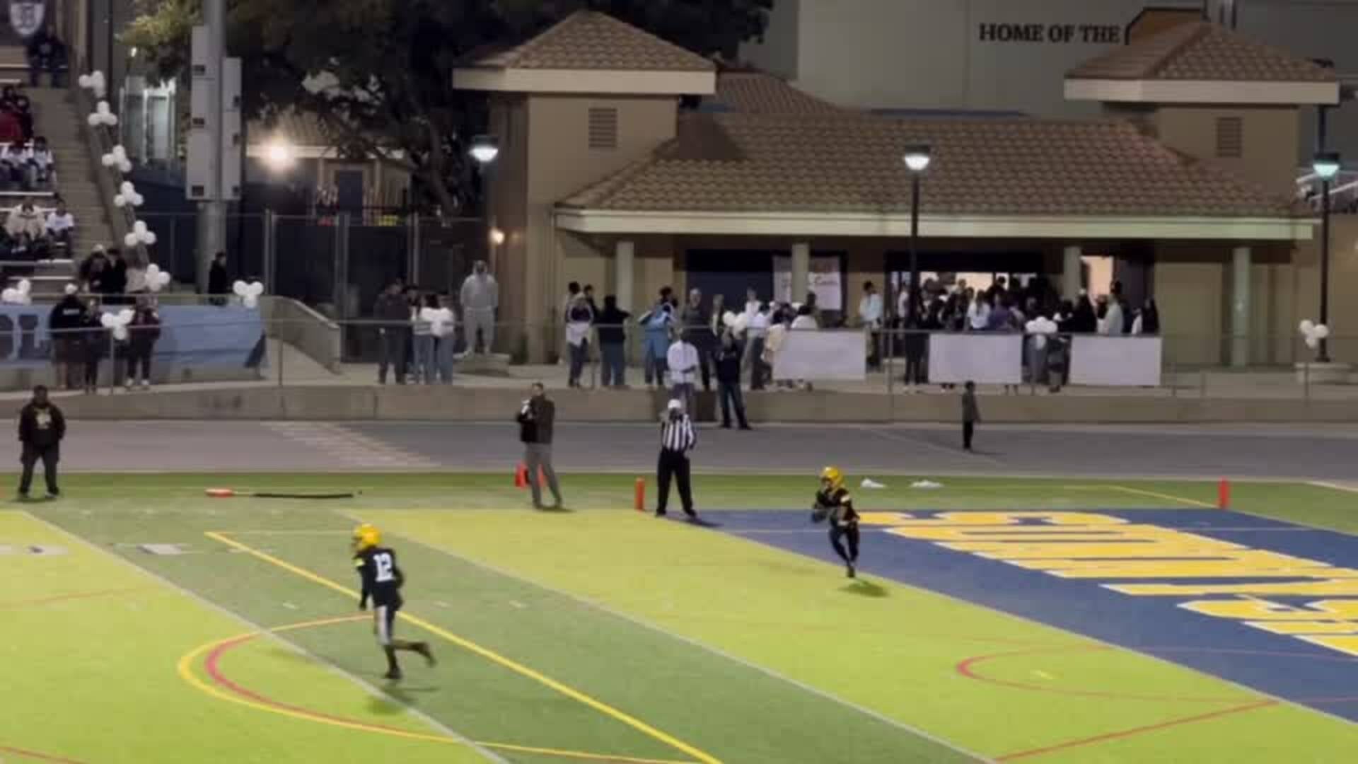 Arturo Alejandrez's 99 and half yard kick return