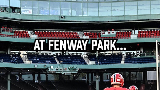 Home of the Red Sox since 1912, venerable stadium hosted four prep games during Thanksgiving week.