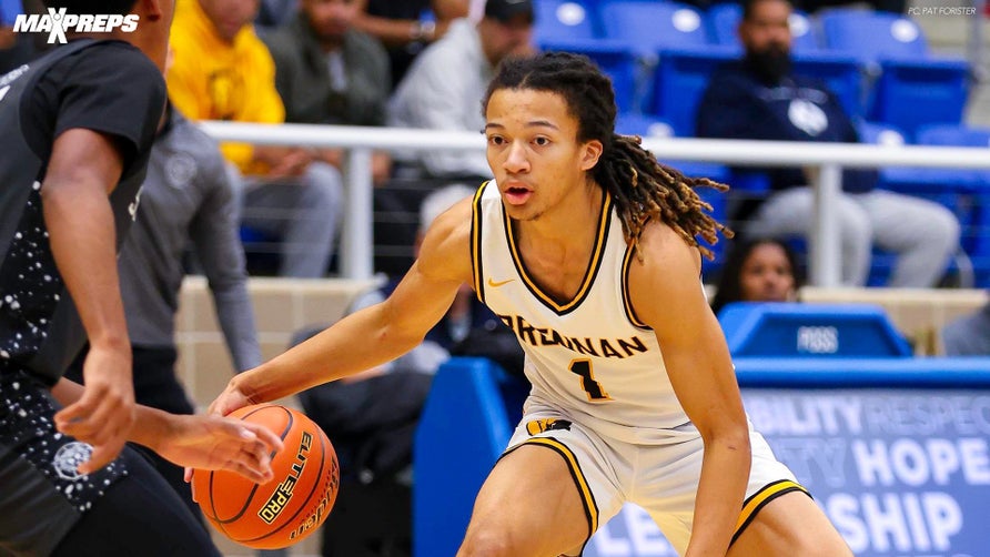 The No. 1 ranked point guard in Texas. Kingston Flemings out of Brennan high school (San Antonio, TX) records a double double vs. Harlan on 12/3/2024