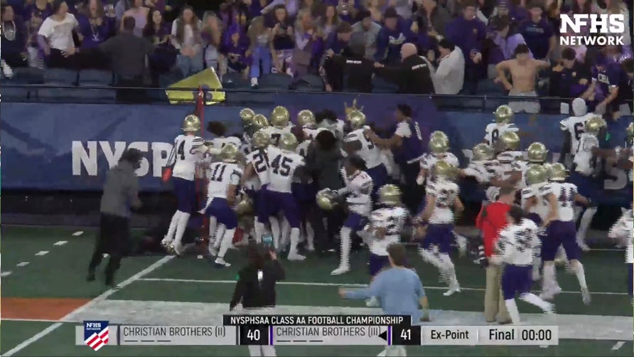 Brayden Smith to Darien Williams on the game's final play to defeat Albany CBA 41-40 Saturday night at the JMA Wireless Dome