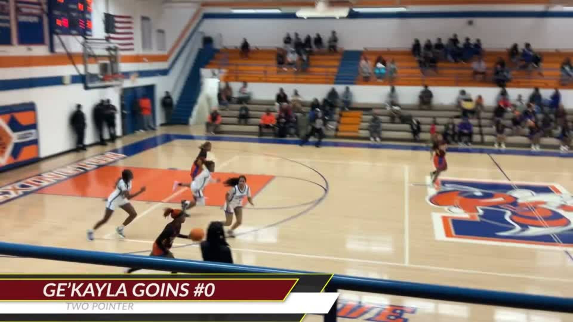 Ge'Kayla Goins - Game Highlights vs Lexington Yellowjackets