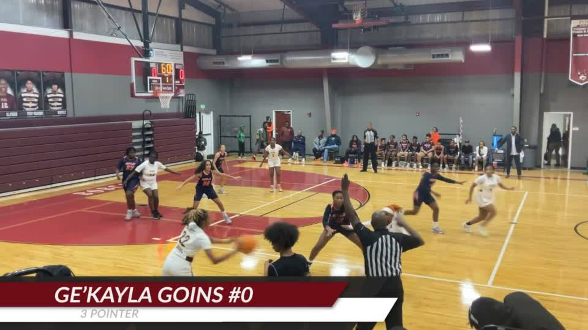 Ge'Kayla Goins Game Highlight vs CPLA Royals - 12/6/24