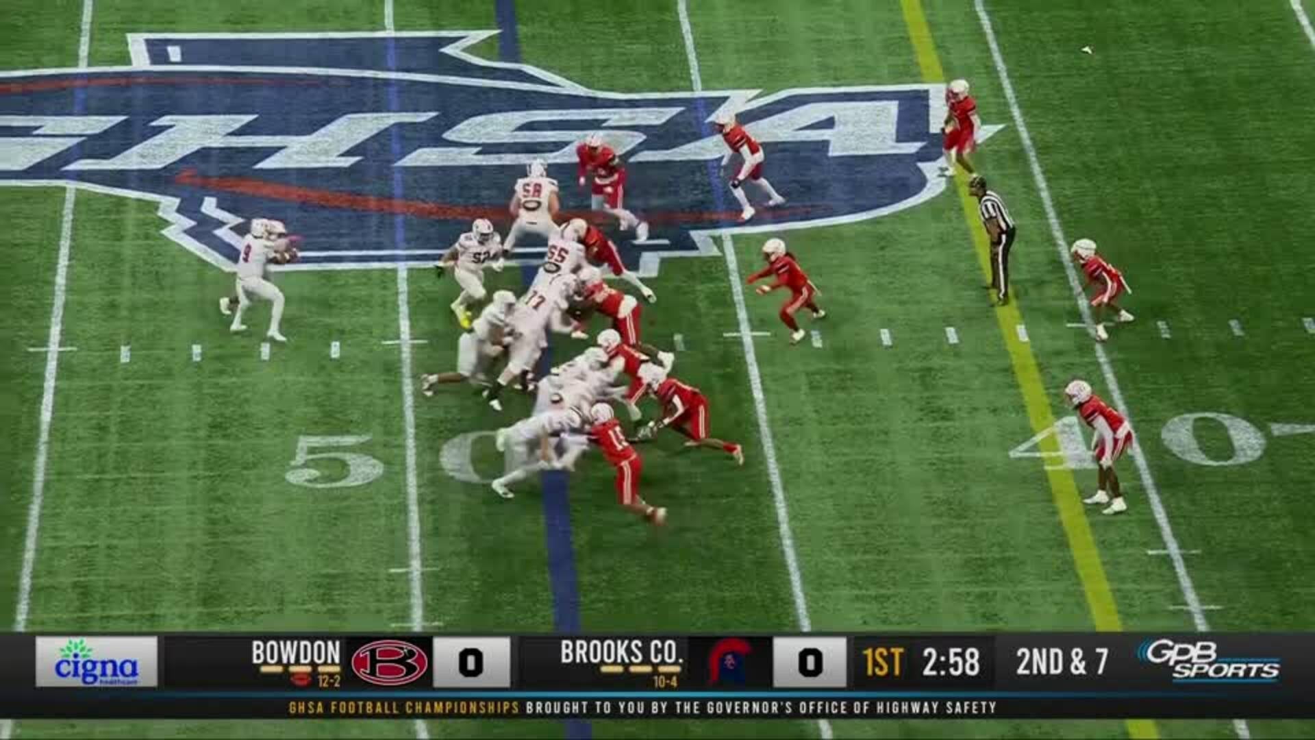 Bowdon 3-peats in Georgia high school football