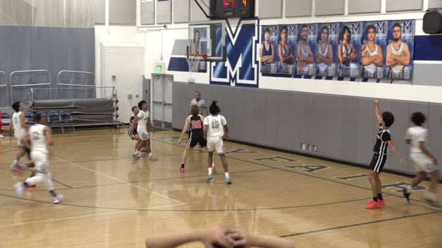 #11 Josiah Johnson with the left-handed Bang out
Mayfair vs  Murrieta Valley 12-17-24