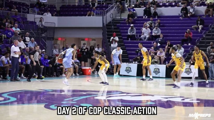 IMG Academy (Bradenton, FL) secured a dramatic 81-78 double-overtime victory over Oak Cliff Faith Family (Dallas, TX) in the City of Palms Classic, thanks to a dominant 38-point performance from Darius Acuff, who scored 33 of those in the second half and overtime.