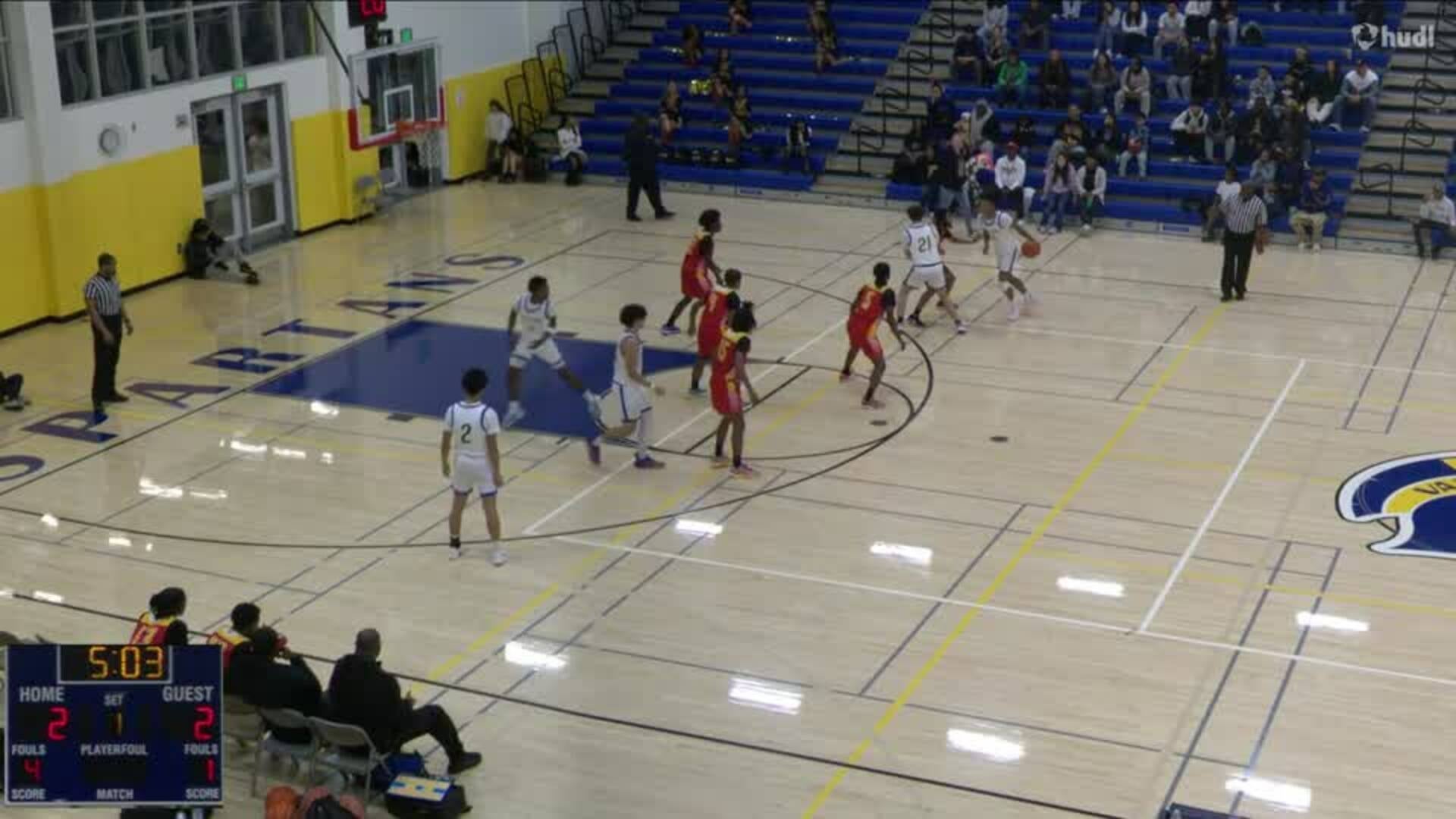 Spartan Highlights vs. De Anza (12/23/2024)