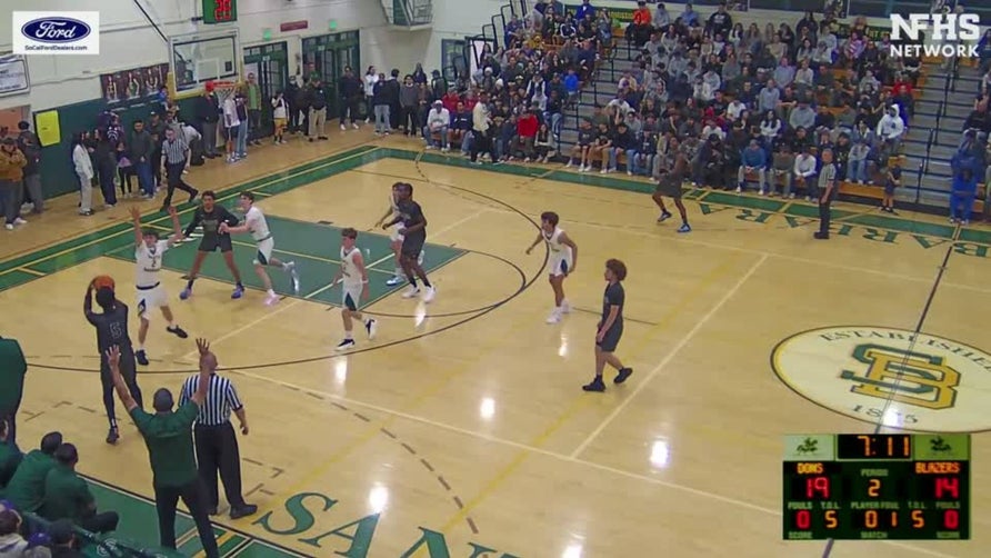 Class of 2025 Sierra Canyon guard Bryce James showing off his deep range. James, a new Arizona commit.