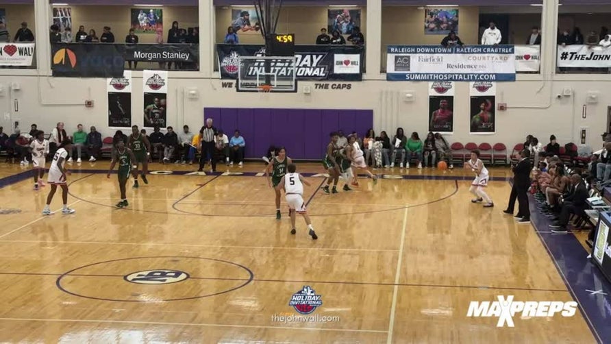 Highlights of Christ School's (Arden, NC)Â 67-31 win over Grace Christian (Raleigh, NC) at the 2024 John Wall Holiday Invitational.