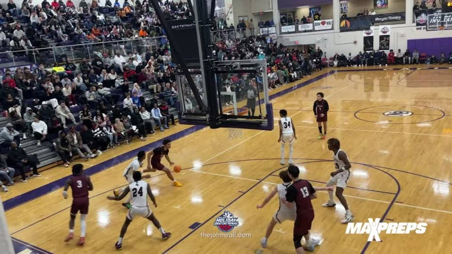 Highlights of St Anne's-Belfield's (Charlottesville, VA) 72-51 win over Broughton (Raleigh, NC) at the 2024 John Wall Holiday Invitational.