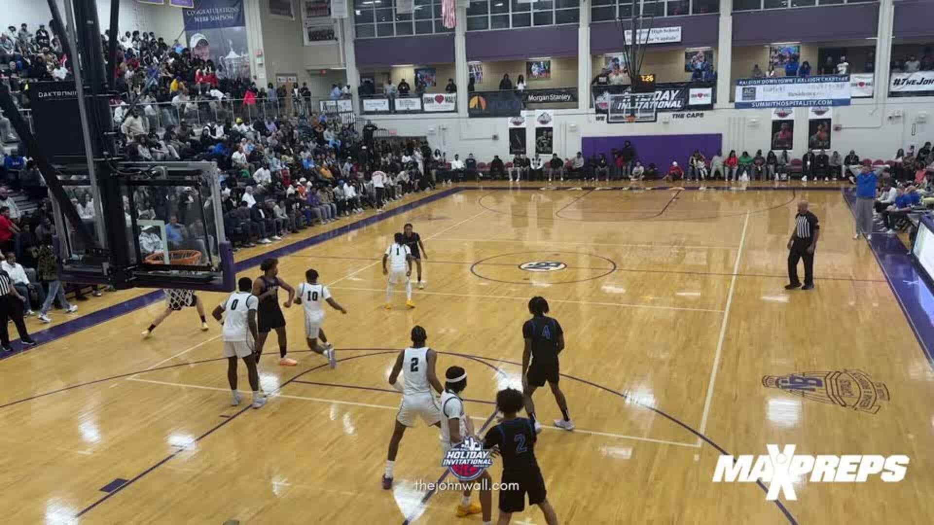 HIGHLIGHTS: Reidsville defeats Caldwell Academy at the 2024 John Wall Holiday Invitational