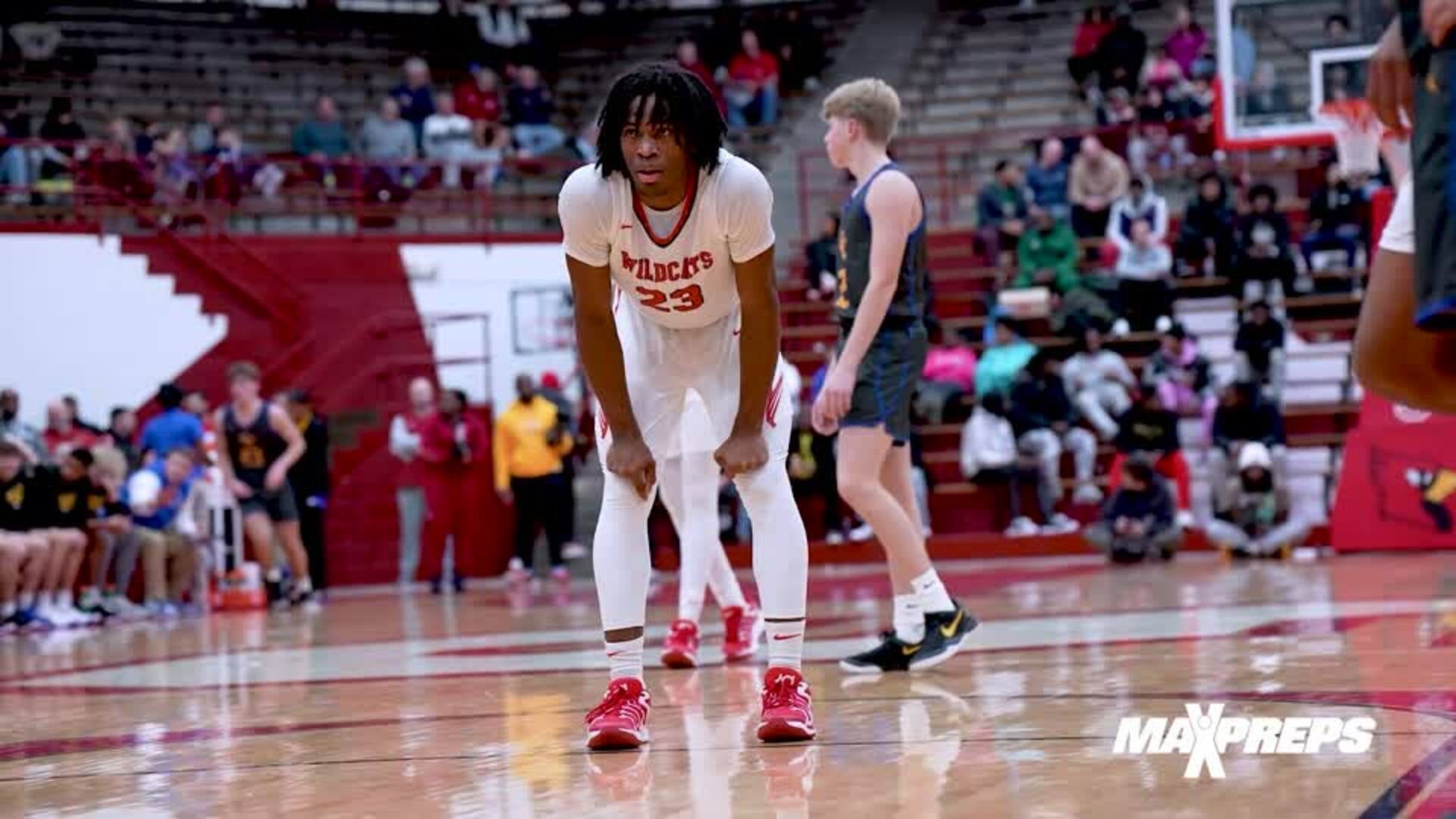HIGHLIGHTS 4-star Butler signee Azavier Robinson drops 30 on Greenfield-Central