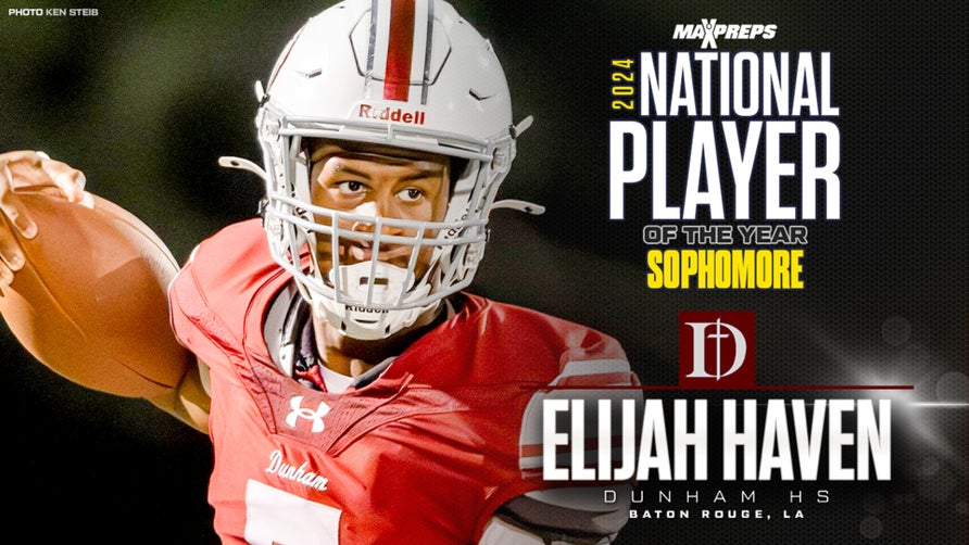 Top-rated prospect from Class of 2027 accounted for over 4,000 yards of total offense and 56 touchdowns, leading Dunham to state championship game in Louisiana.