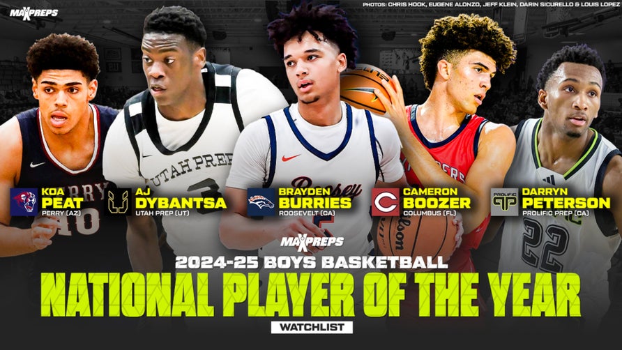 MaxPreps National Basketball Editor Jordan Divens showcases the midseason national player of the year watch list for the 2024-2025 high school basketball season.