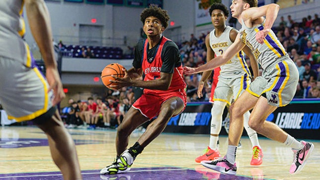 Top 25 junior prospect threw down a number of memorable dunks and knocked down a bevy of 3-pointers to help lead the Explorers to the title.