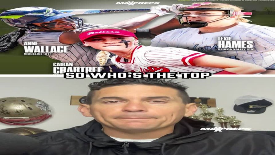 Who's the top softball player in the Class of 2025.