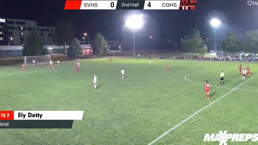 Highlights of Center Grove boys varsity soccer team defeating Terre Haute 6-0.