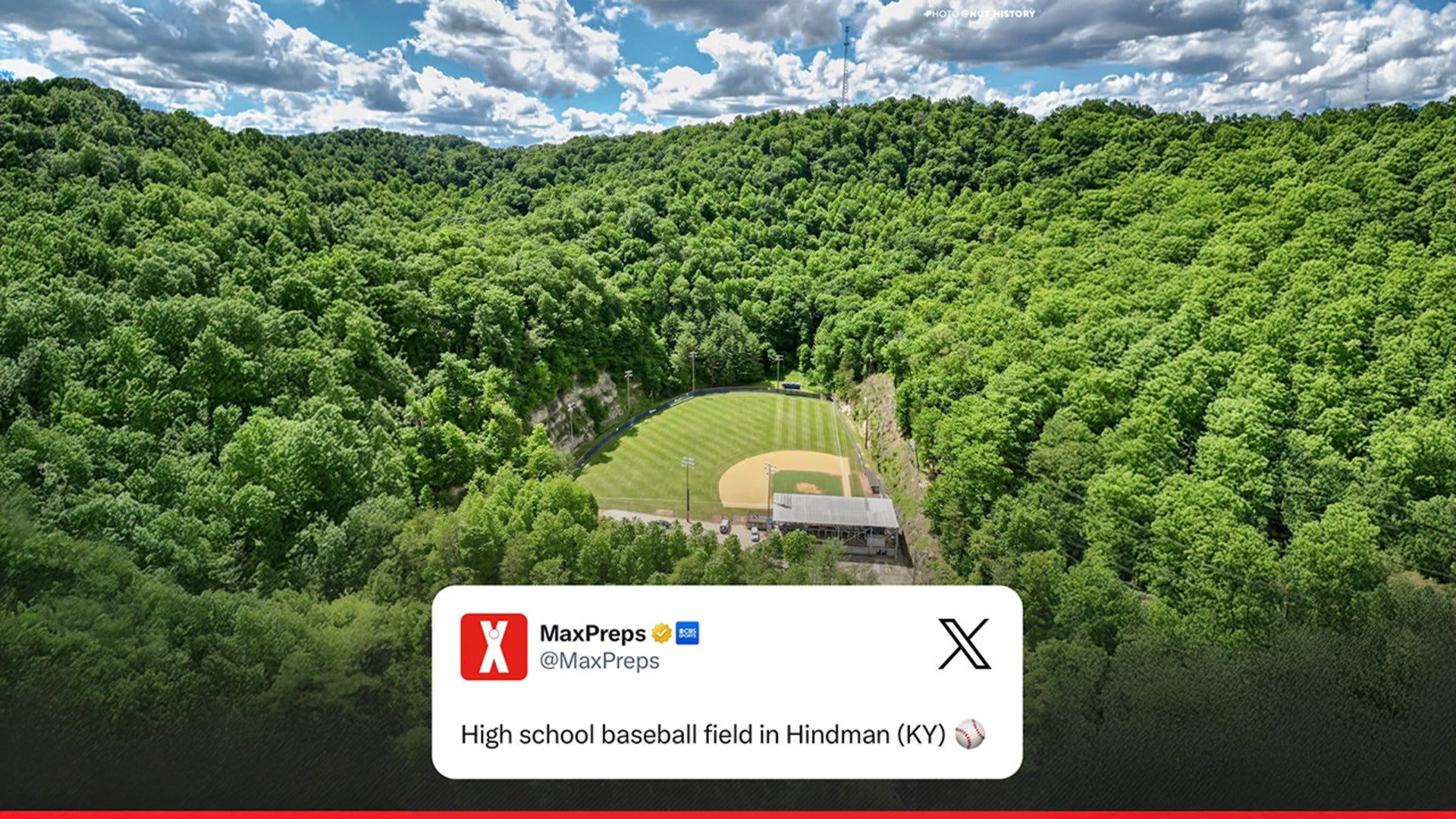 High School Baseball at Knott County Central in Kentucky Looks Incredible