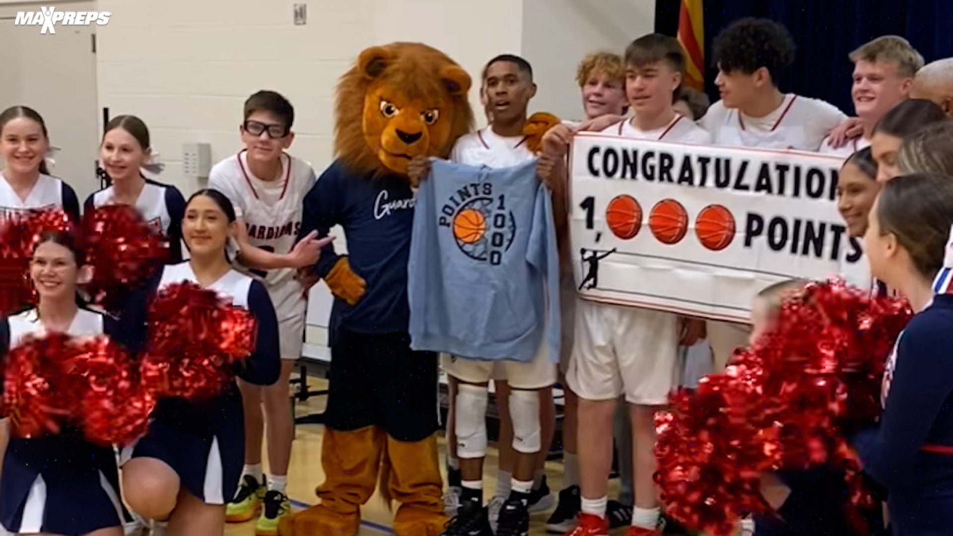 CJ Christopher Williams Celebrates Eclipsing 1,000 Career Points