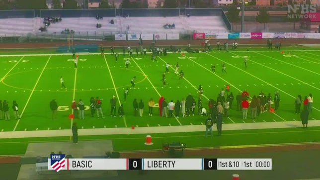 Watch as Kilolo Westerlund, who was featured in the NFL Super Bowl commercial, goes off for 211 yards and two TDs for Liberty High School.