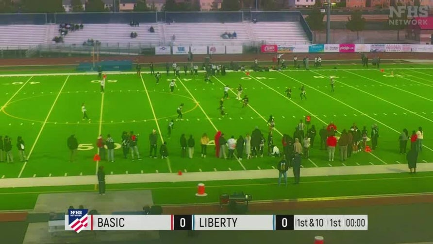 Watch as Kilolo Westerlund, who was featured in the NFL Super Bowl commercial, goes off for 211 yards and two TDs for Liberty High School.