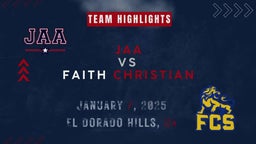 John Adams Academy (edh) vs Faith Christian (1/7/2025)