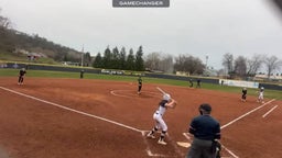 Walk-off 2 run blast by Carmen Montes de Oca
